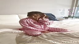 Riley Reid - Step Sister Caught Humping Her Pillow