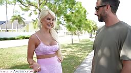 Bree Brooks - Horny fit blondie Bree Brooks picks up a hunk on her morning run 24 02 2025